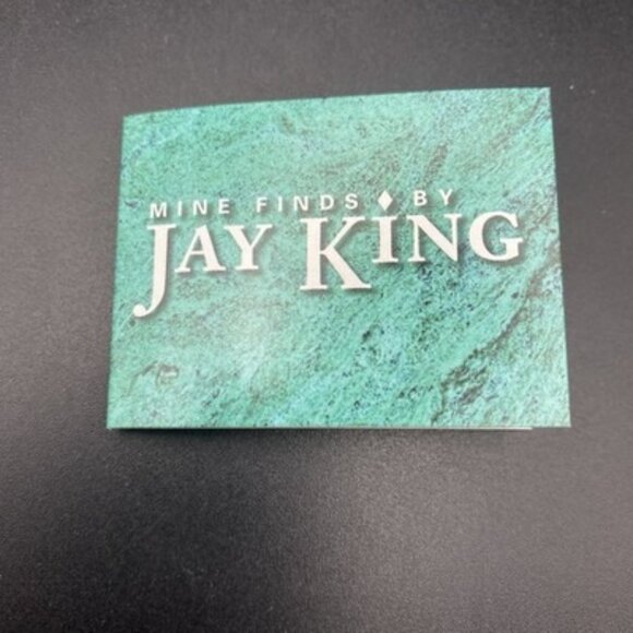 Jay King DTR Sterling Silver Labradorite Pendant Modernist 23g Pouch Card Bold - Picture 5 of 11